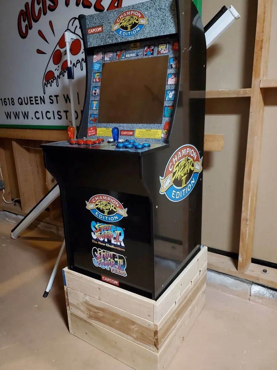 Arcade Cabinet with riser