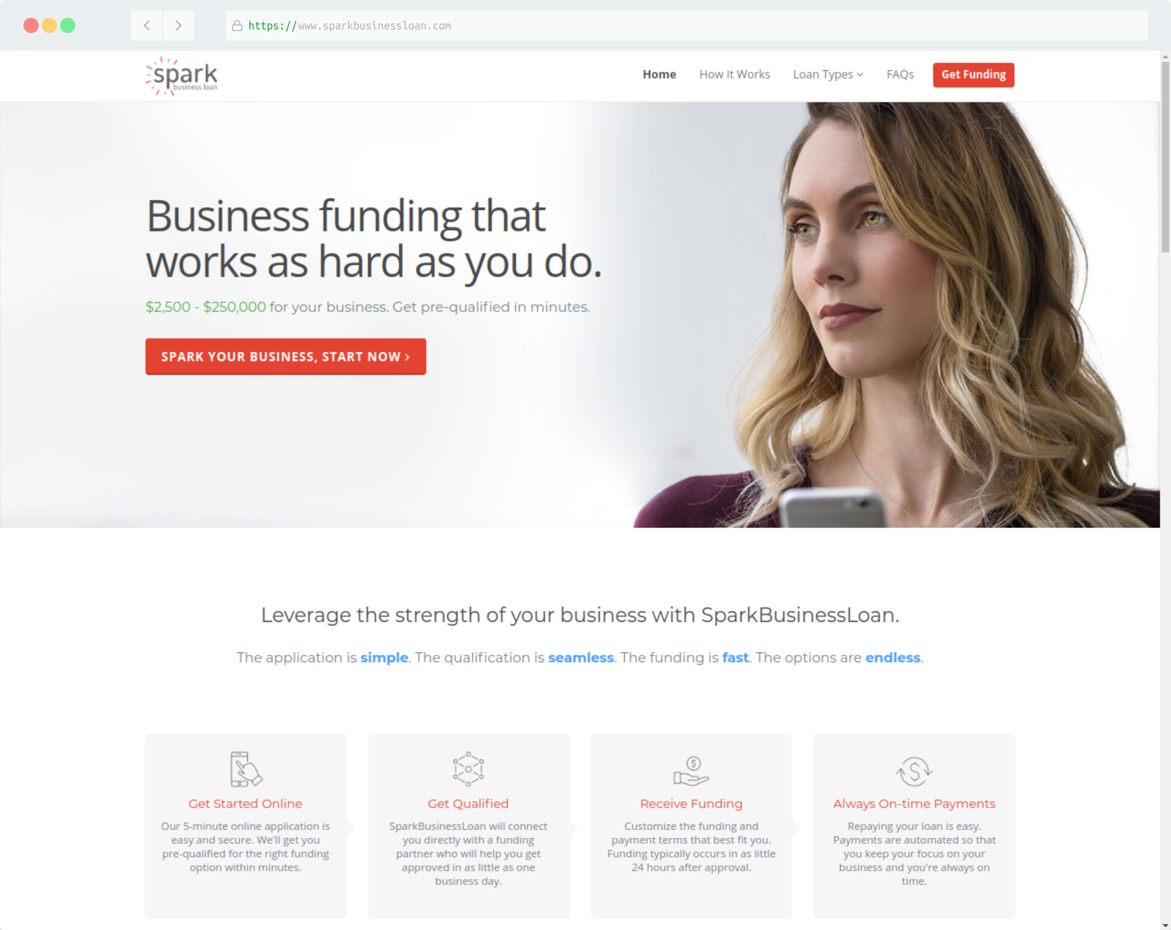 Spark Business Loan